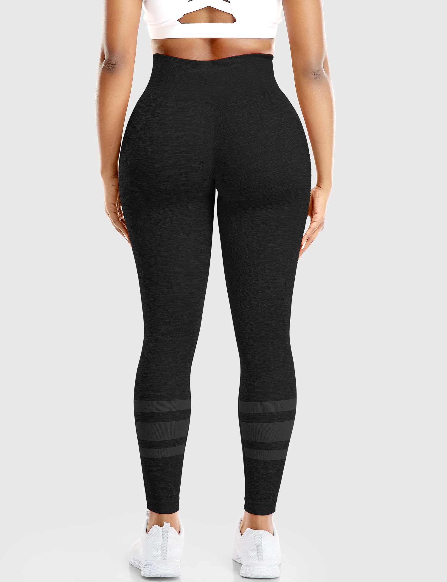 Stripe Mesh Leggings