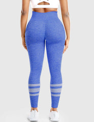 Stripe Mesh Leggings