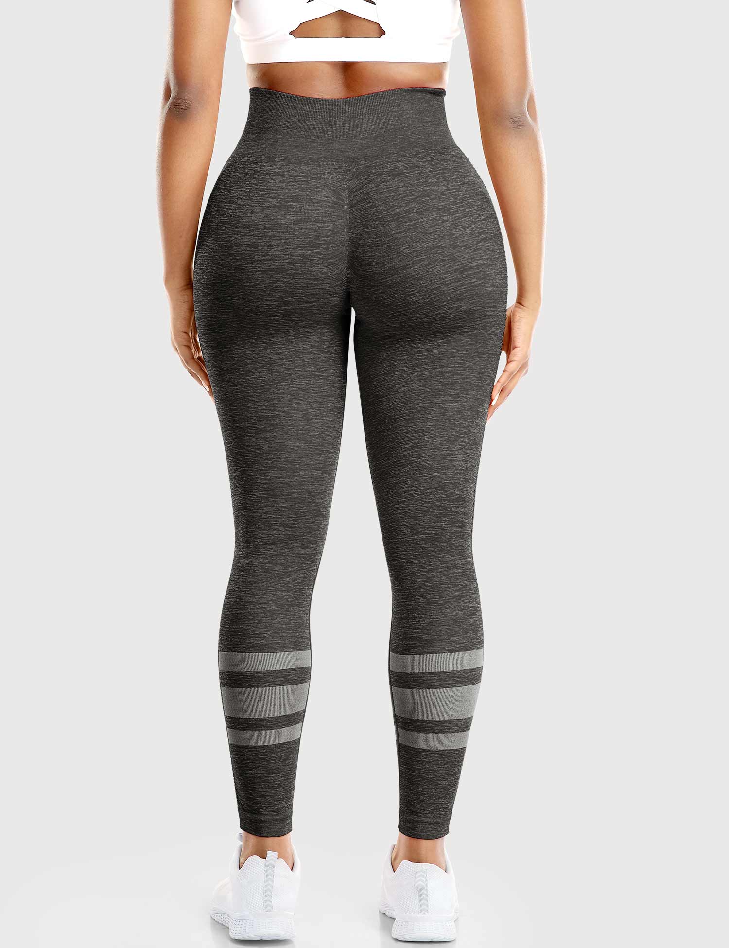 Stripe Mesh Leggings