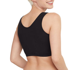 womens Scoopneck Bralette Pack,Cotton Crop Top, 3-pack